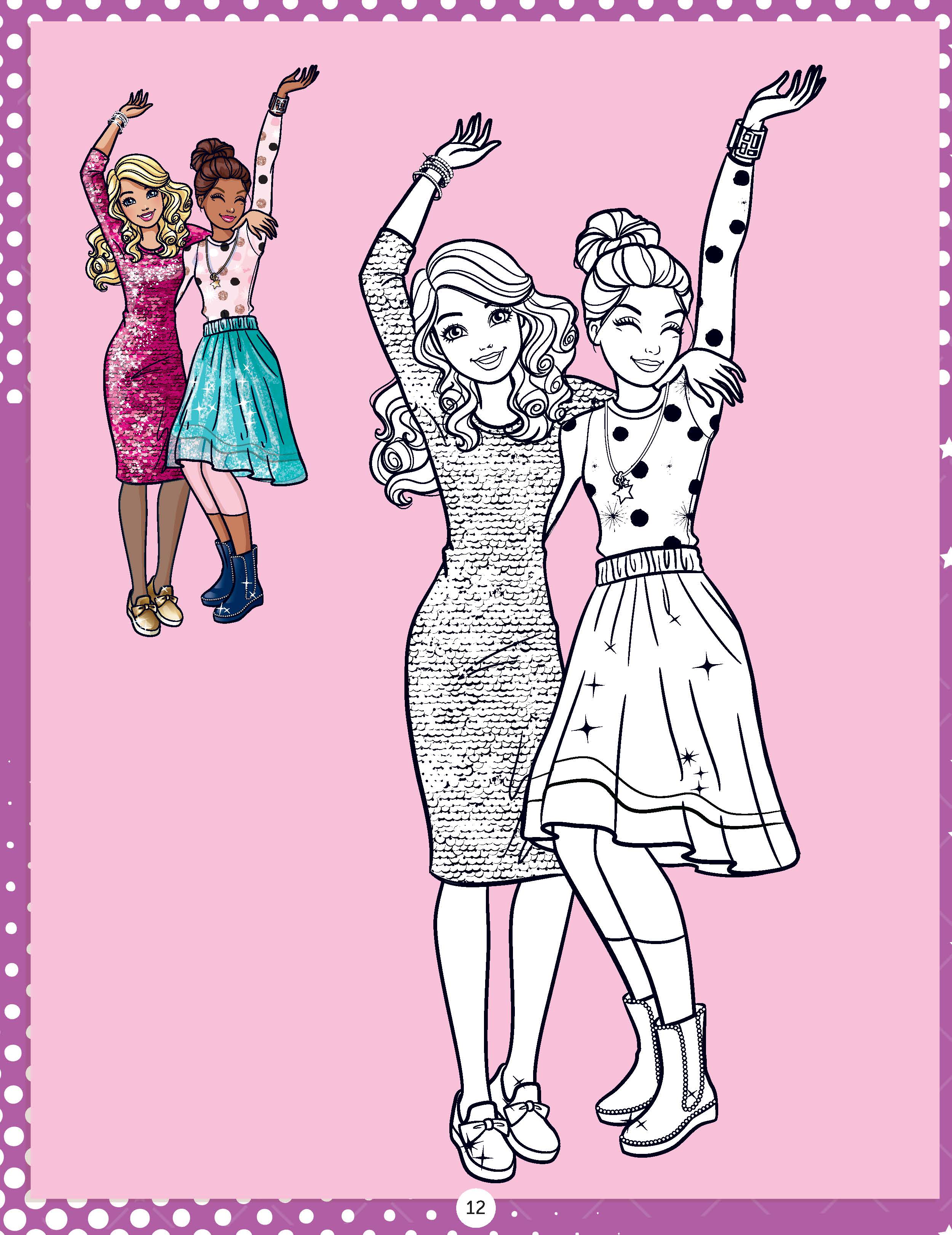 Dreamland Publications Barbie Copy Colouring Book | Grab2Buy