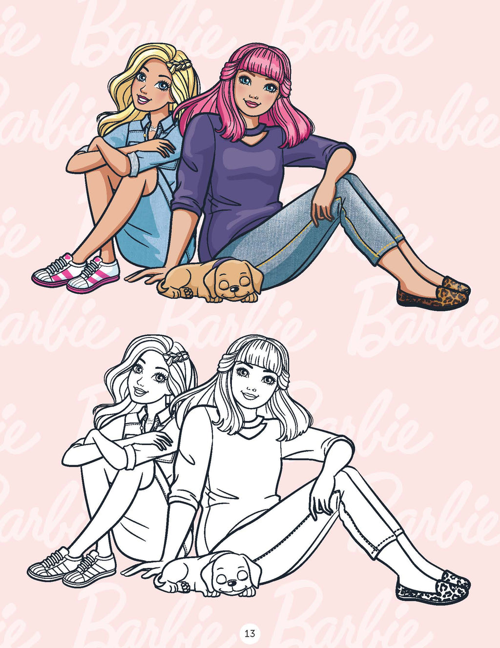 Dreamland Publications Barbie Copy Colouring Book | Grab2Buy