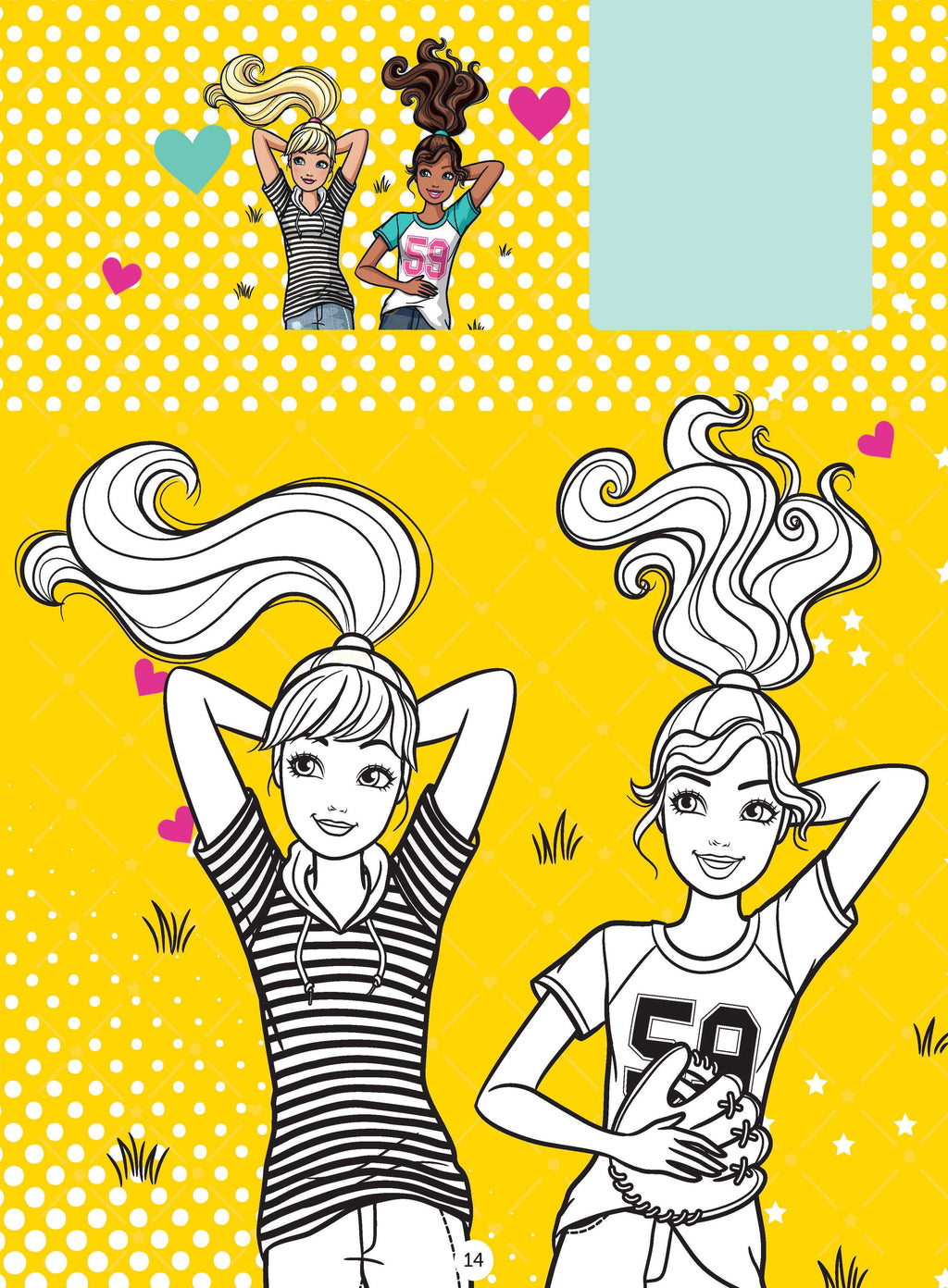 Dreamland Publications Barbie Copy Colouring Book | Grab2Buy