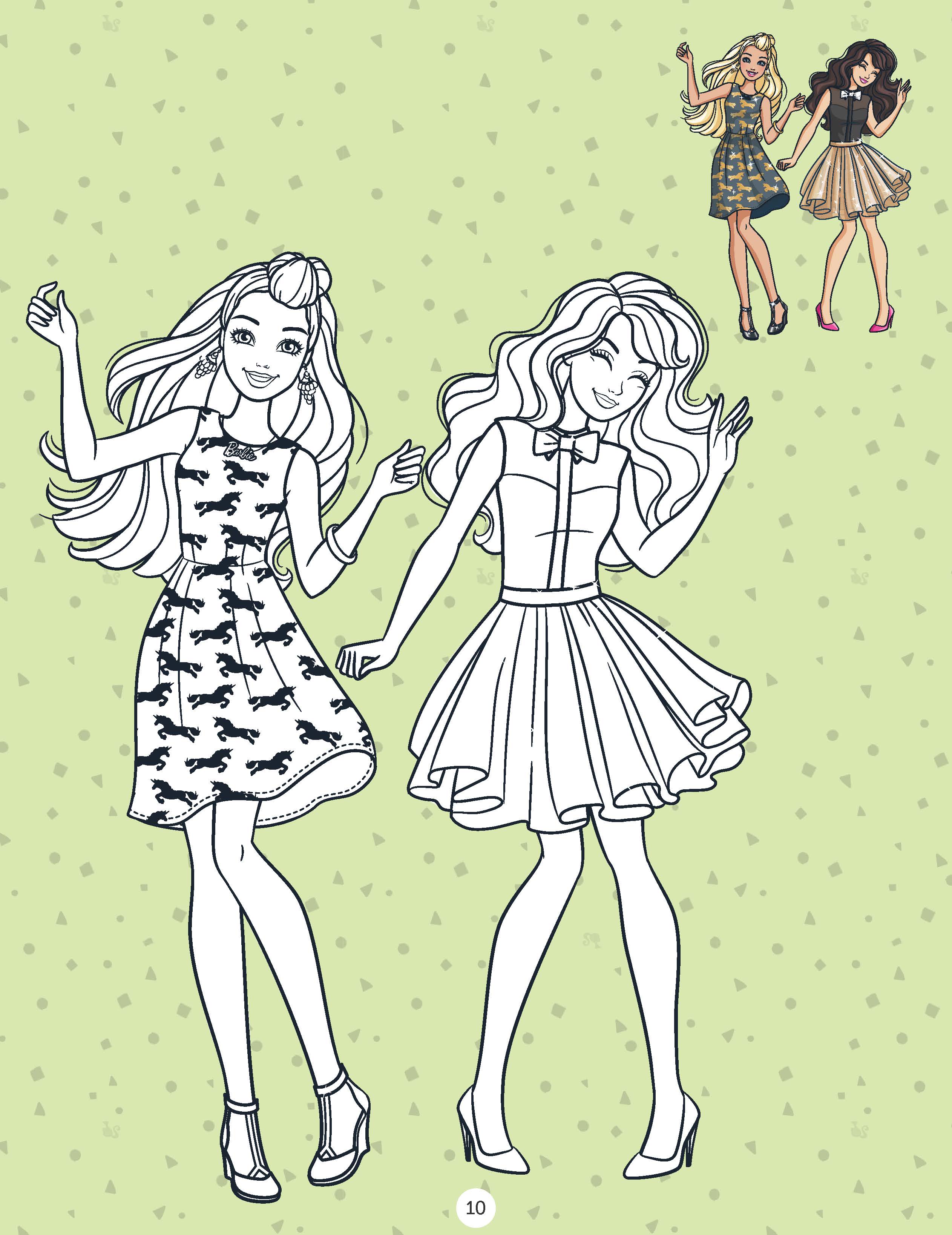 Dreamland Publications Barbie Copy Colouring Book | Grab2Buy