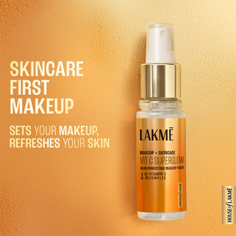 Lakme Vitamin C Superglow Skin Perfecting Makeup Fixer | Grab2Buy