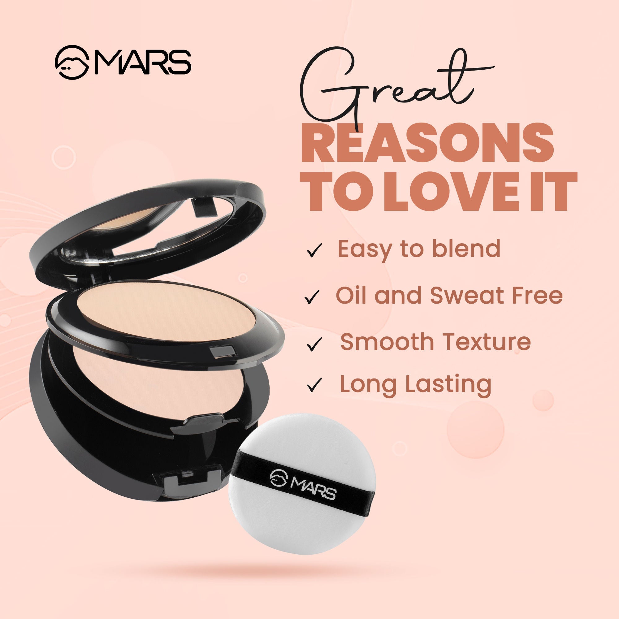 MARS Cosmetics Wonder Compact Powder - 1 | Grab2Buy