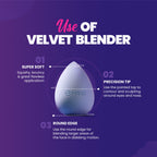 MARS Cosmetics Microfibre Velvet Beauty Blender