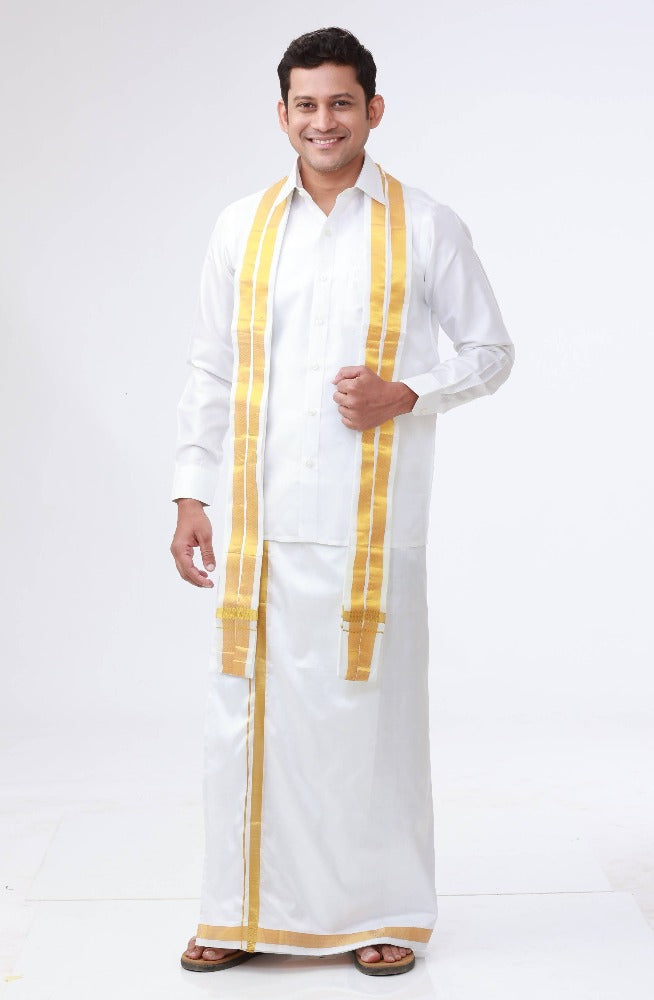 Rajavivaha Silk Angavastram | Grab2Buy