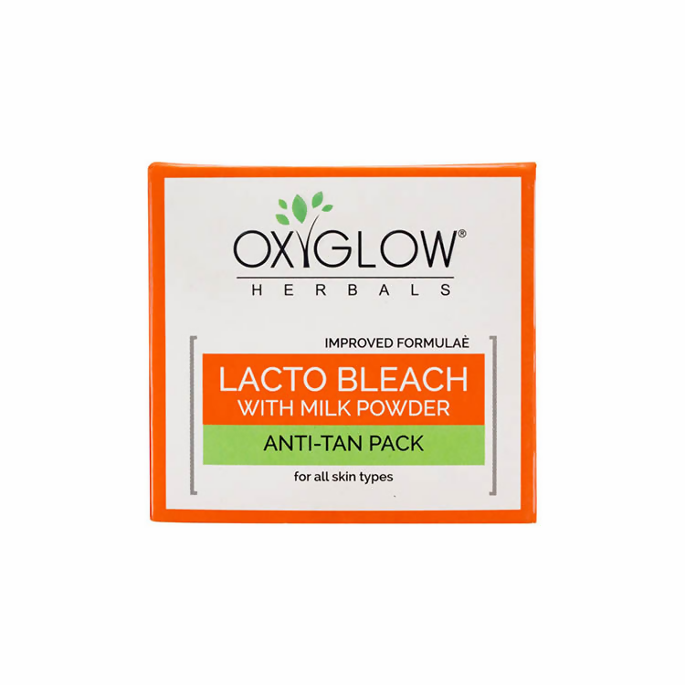 Oxyglow Herbals Lacto Bleach Cream - Anti-Tan Pack | Grab2Buy