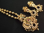 Multicolor Peacock Pendant Necklace Set | Grab2Buy