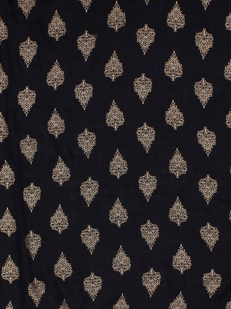 Yufta Women Black Solid Kurta with Palazzo & Dupatta | Grab2Buy