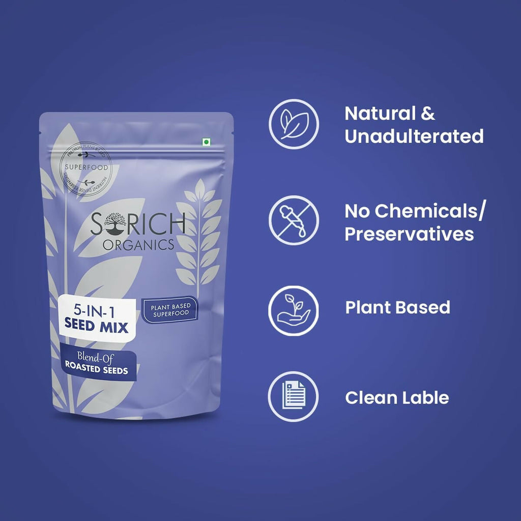 Sorich Organics 5 in 1 Seed Mix | Grab2Buy