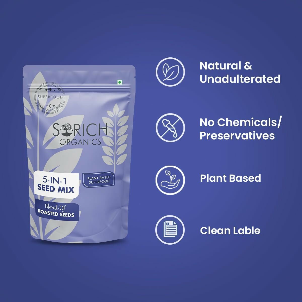 Sorich Organics 5 in 1 Seed Mix | Grab2Buy