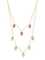Women's Gold-Polished Necklace - Ruby Raang | Grab2Buy