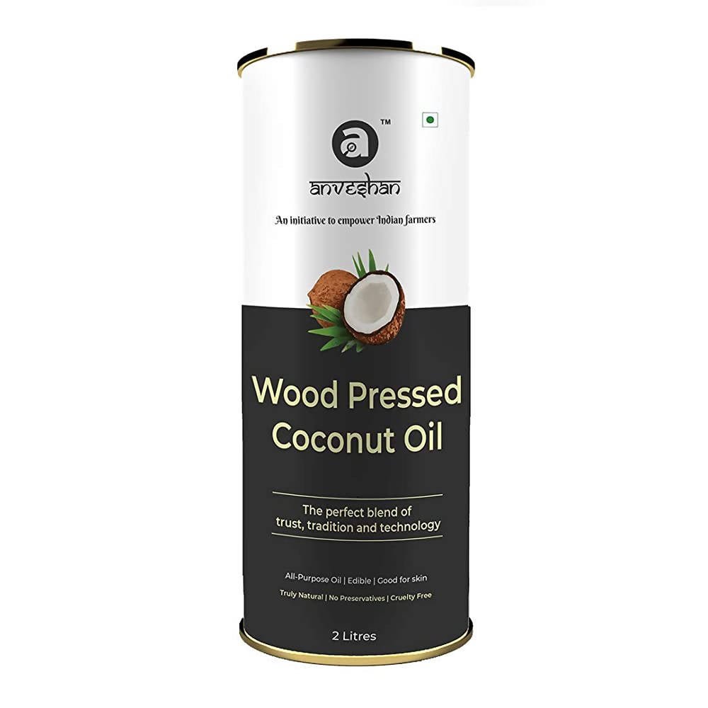 Anveshan Wood Pressed Coconut Oil | Grab2Buy