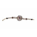 Rounded Colorful Stones Chain Rakhi | Grab2Buy