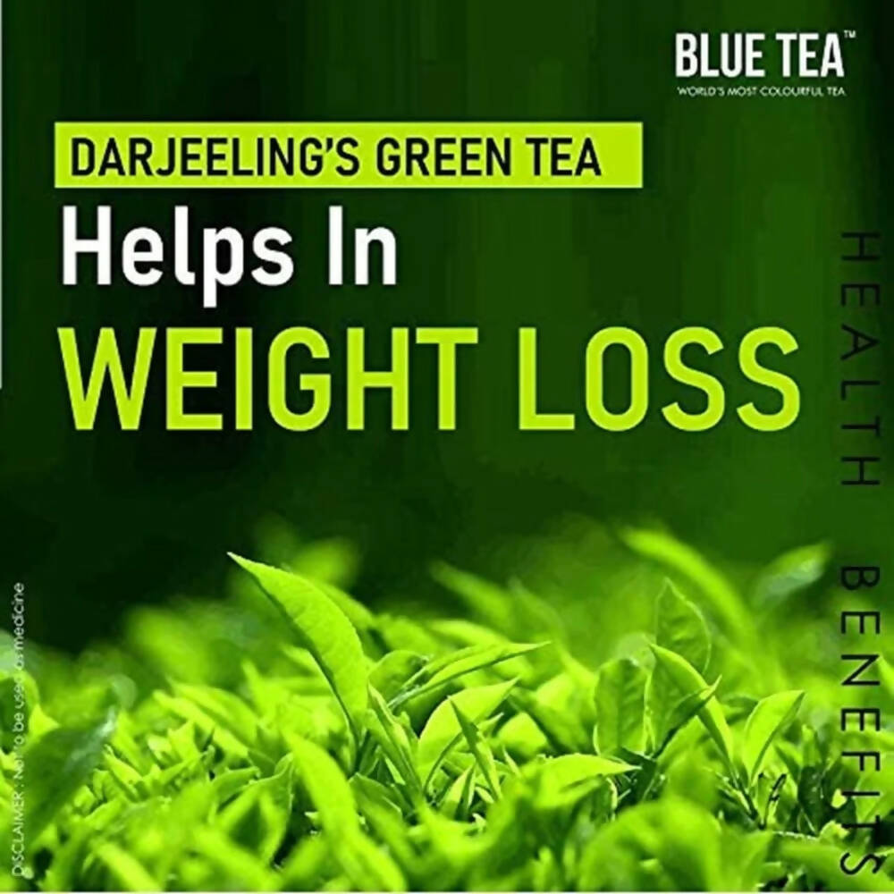 Blue Tea Organic Tulsi Green Tea | Grab2Buy