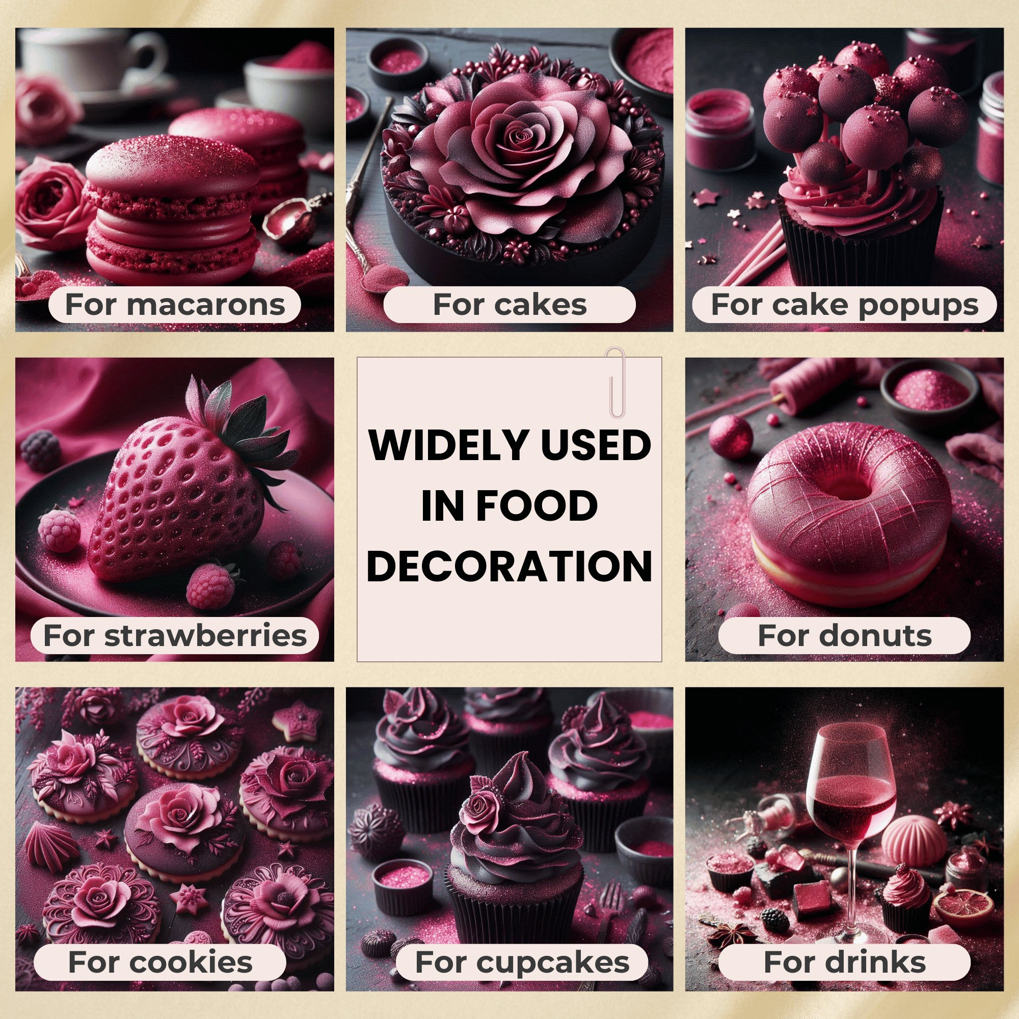 Confect Dahlia Pink | Edible Luster Dust