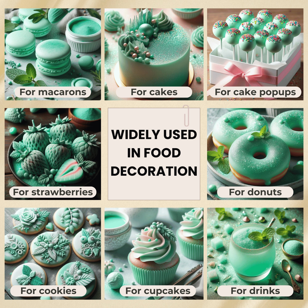 Confect Frost Green | Edible Luster Dust | Grab2Buy