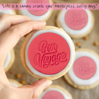 Confect Toppers Cutters | Congratulations Topper Cutter | (Bon Voyage) | Grab2Buy