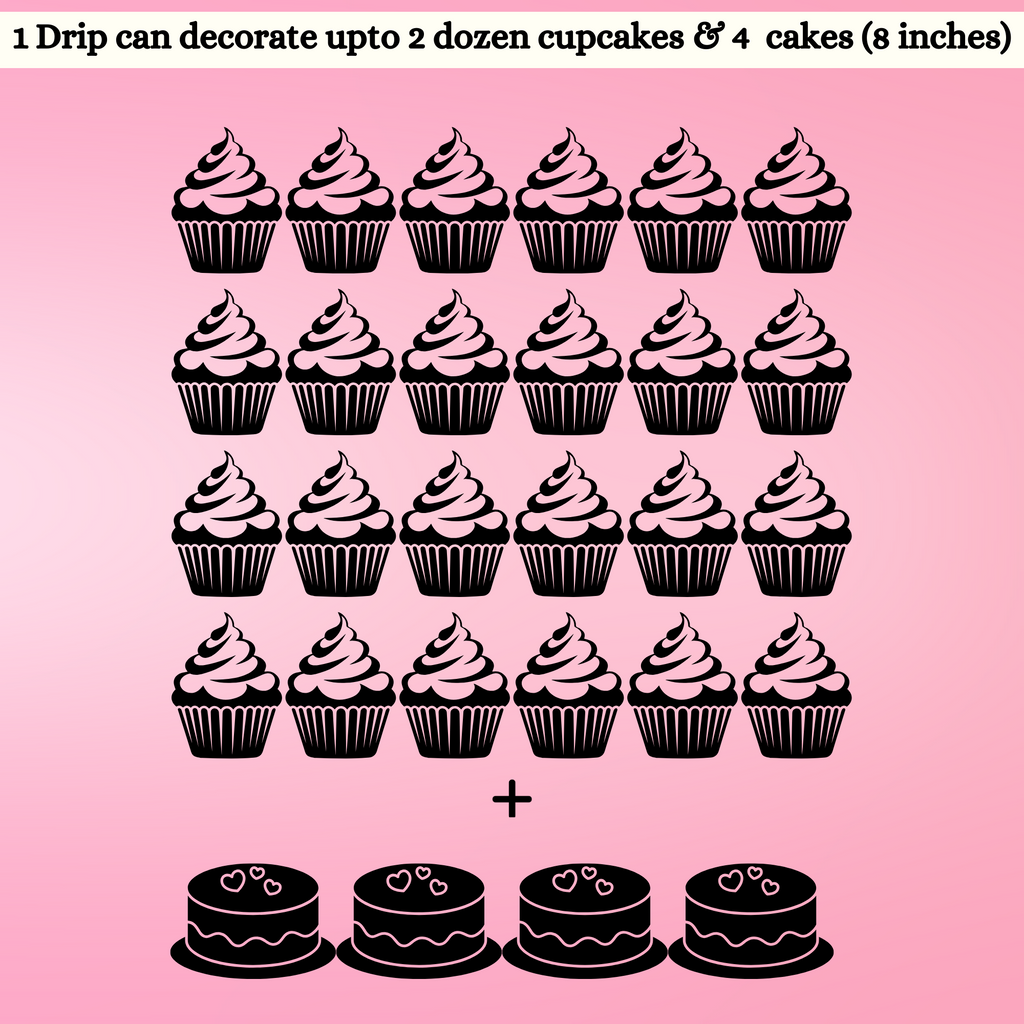 Confect Beaming Black | Edible Drips | Grab2Buy