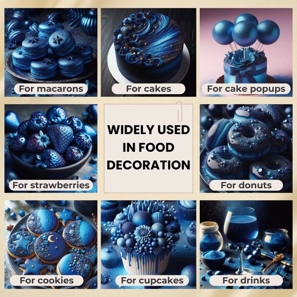 Confect Poppy Blue | Edible Luster Dust | Grab2Buy