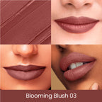 Swiss Beauty Pure Creamy Matte Lipstick - 03 Blooming Blush