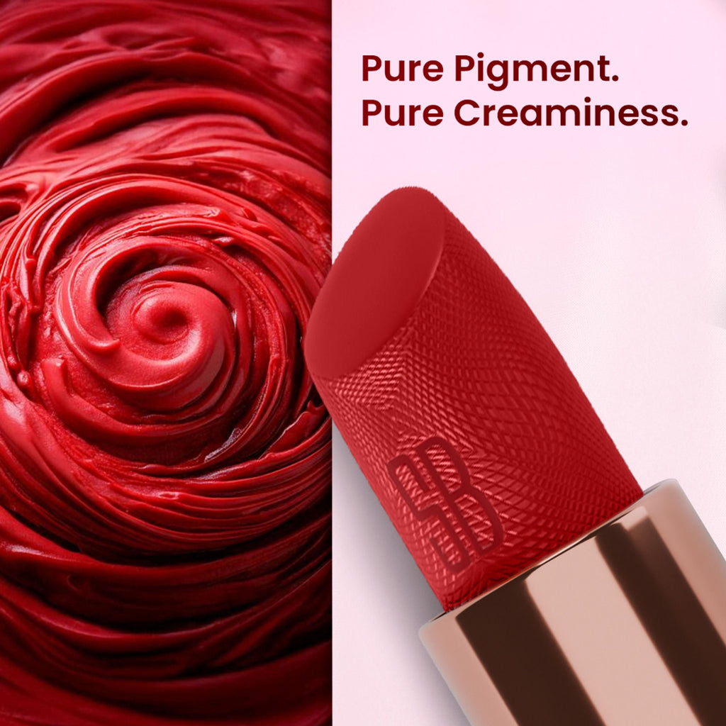 Swiss Beauty Pure Creamy Matte Lipstick - 08 Mauve Currant