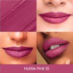 Swiss Beauty Pure Creamy Matte Lipstick - 10 Hottie Pink