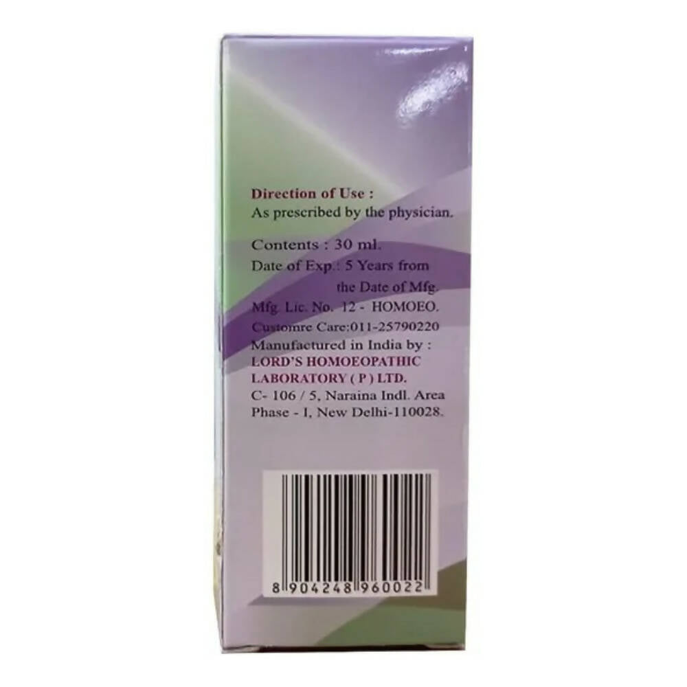 Lord's Homeopathy Arsenic Album Dilution | Grab2Buy