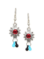 Cardinal Multi-Colored Heart Oxidised Long Jewellery Set | Grab2Buy
