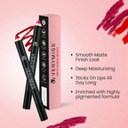 VERYMISS Matte Lip Crayon Lipstick - 12 Syrup Brown | Grab2Buy