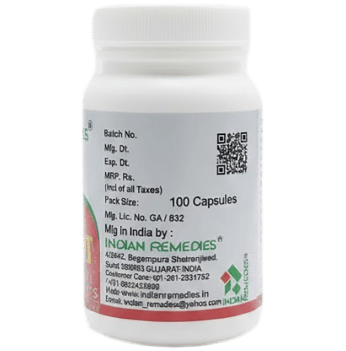 Indian Remedies Purified Sj Capsules | Grab2Buy