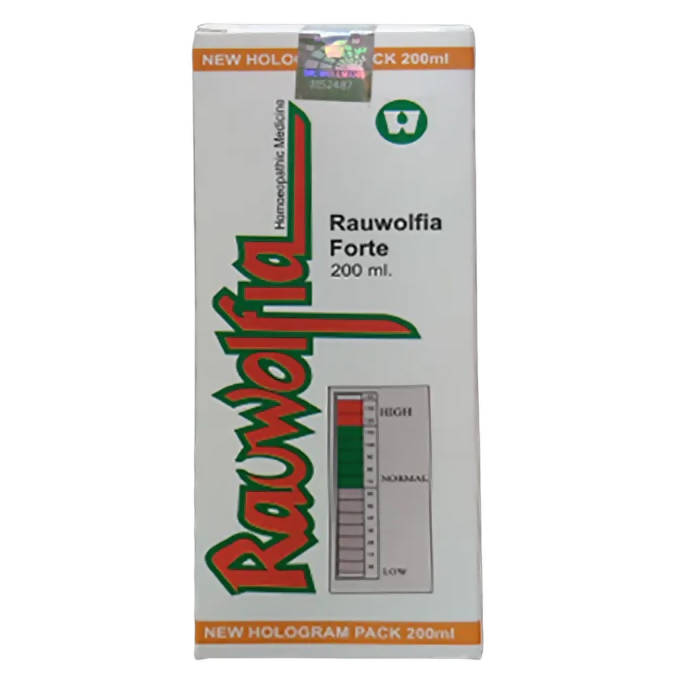 Dr. Wellmans Homeopathy Rauwolfia Forte Syrup | Grab2Buy