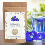 Satvi Wellness Shankhupushpi flower Tea | Blue Butterfly pea tea | Blue tea mix | Grab2Buy