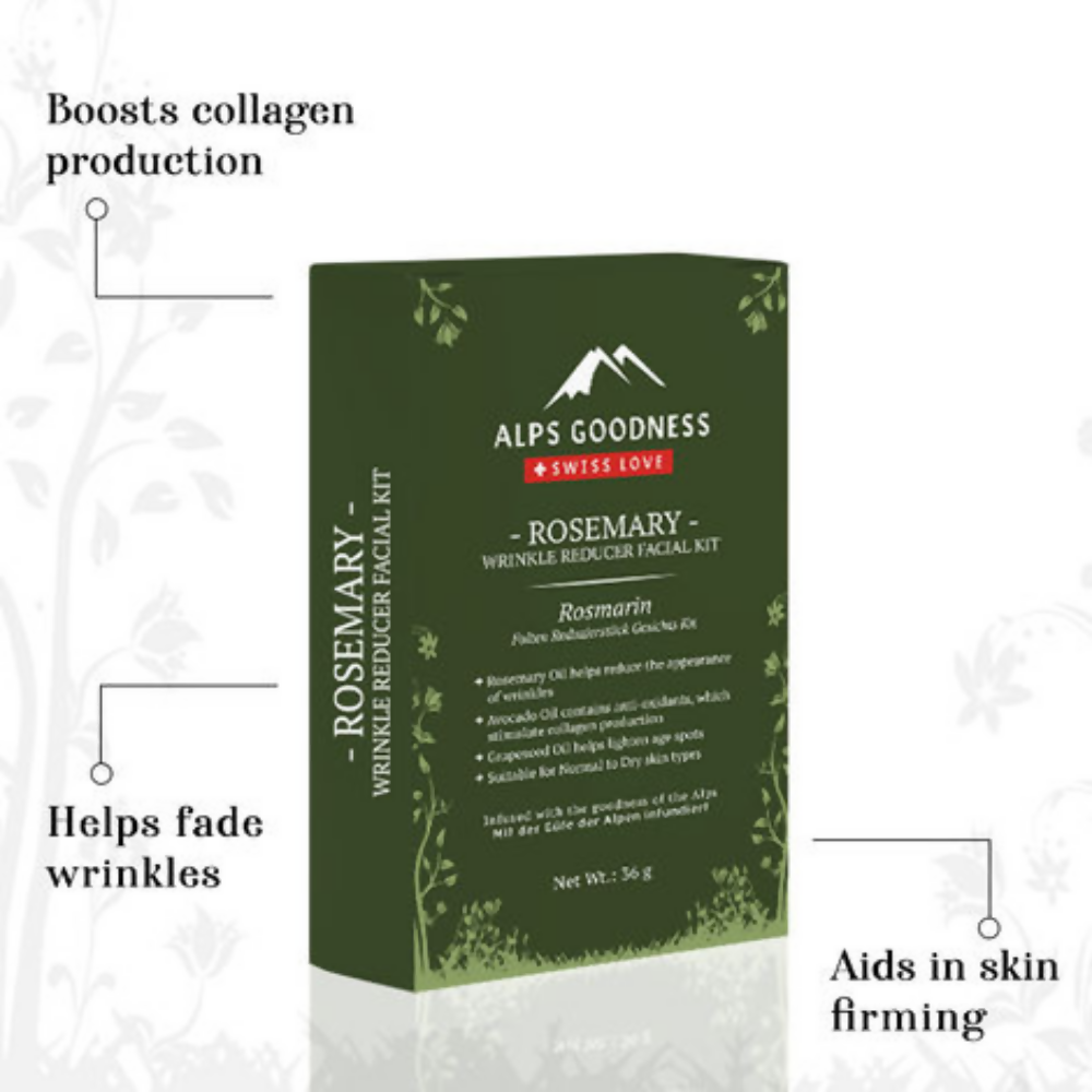 Alps Goodness Rosemary Wrinkle Reducer Facial Kit | Grab2Buy