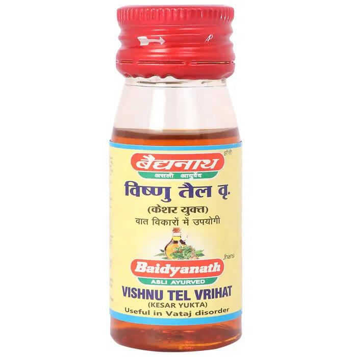 Baidyanath Jhansi Vishnu Tel Vrihat (Kesar Yukta) | Grab2Buy