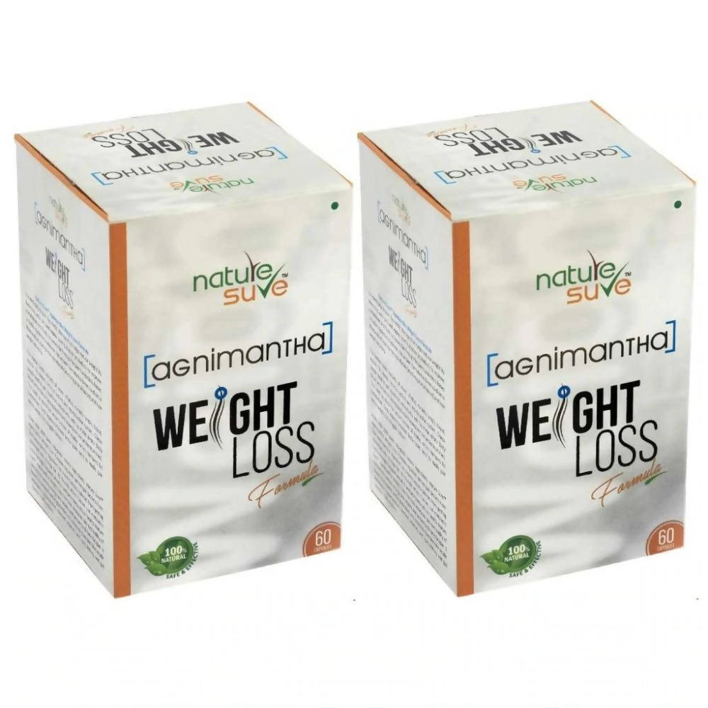 Nature Sure Agnimantha Weight Loss Capsules | Grab2Buy