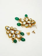 Kundan Neckpiece With Earrings - Ruby Raang | Grab2Buy