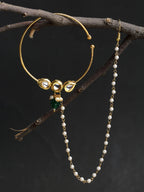 Kundan Nose Ring - Ruby Raang | Grab2Buy