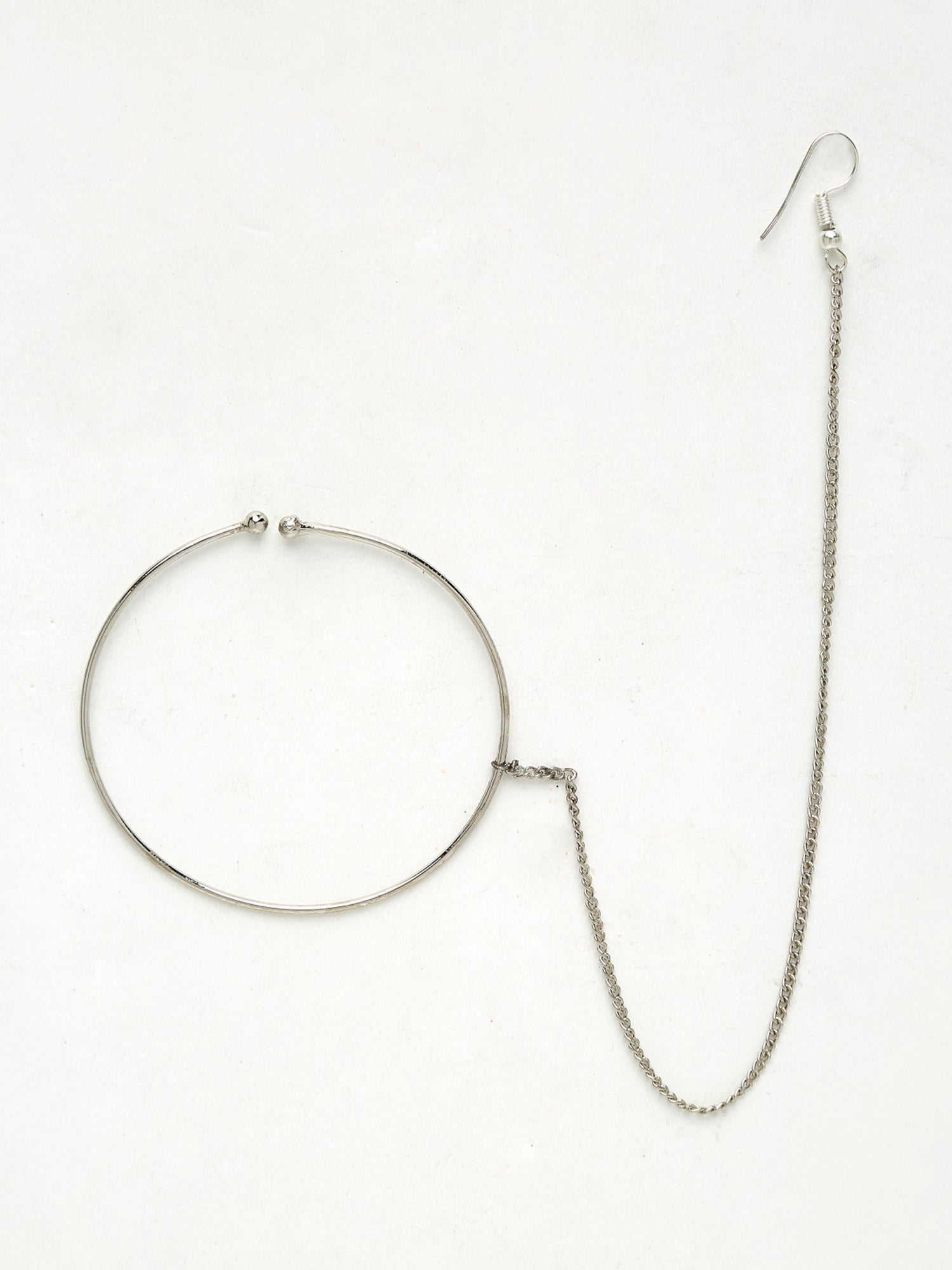 Silver Nose Ring - Ruby Raang | Grab2Buy