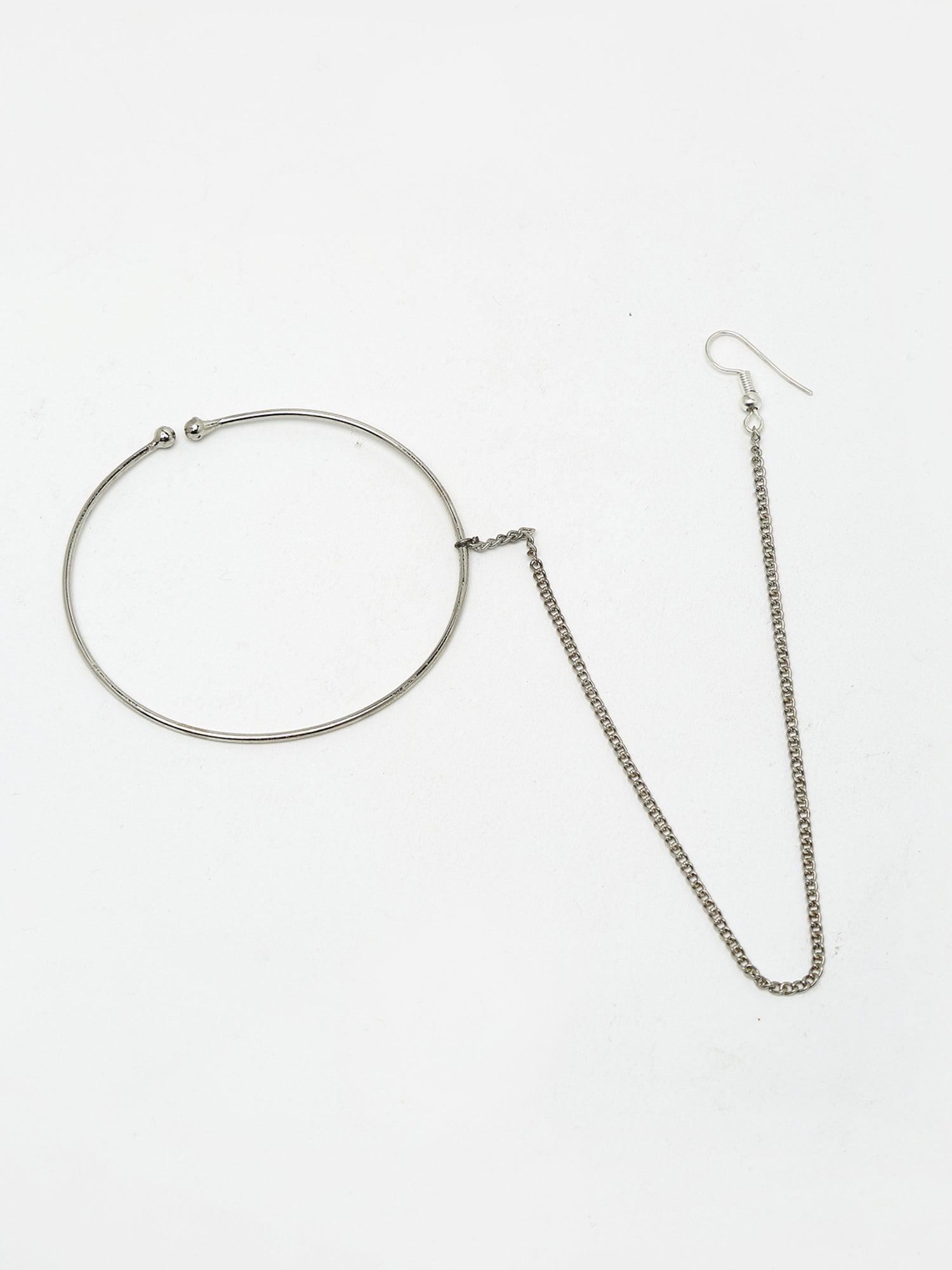 Silver Nose Ring - Ruby Raang | Grab2Buy