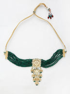 Kundan Choker With Earrings - Ruby Raang | Grab2Buy