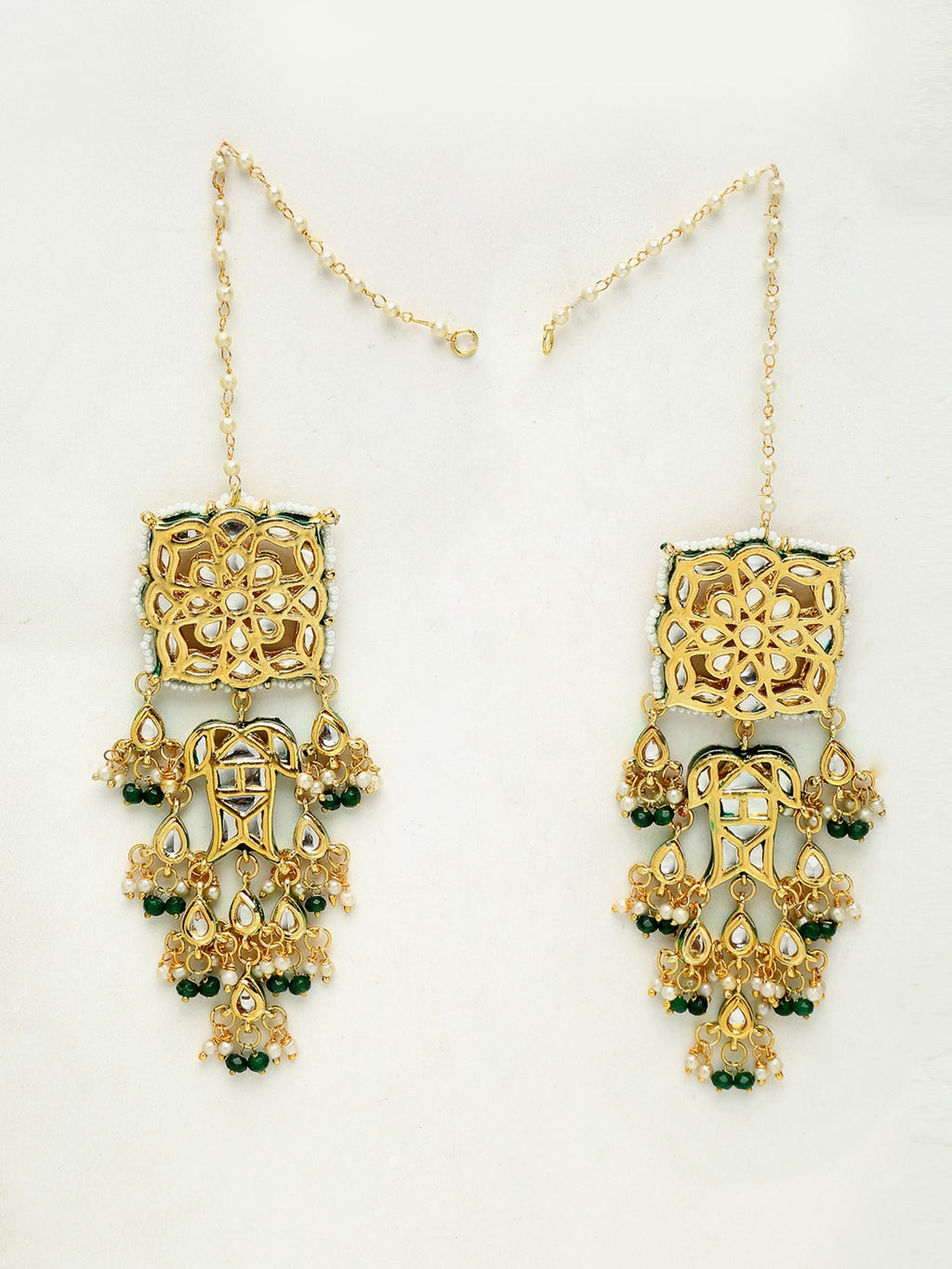 Kundan Choker With Earrings - Ruby Raang | Grab2Buy
