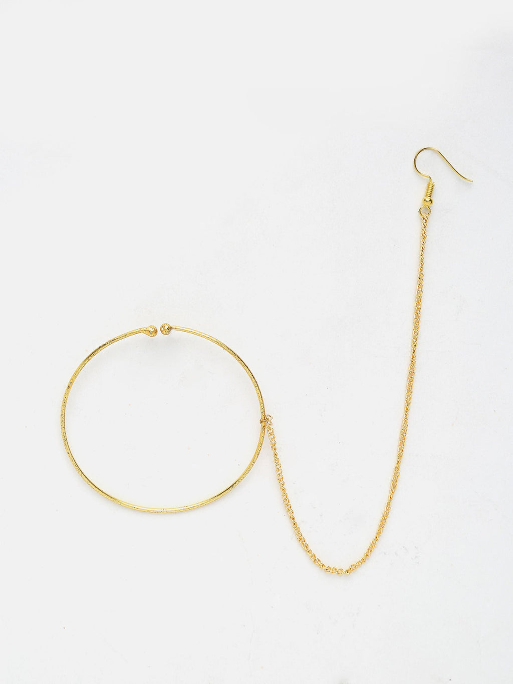 Golden Plated Nose Ring - Ruby Raang | Grab2Buy