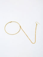 Golden Plated Nose Ring - Ruby Raang | Grab2Buy