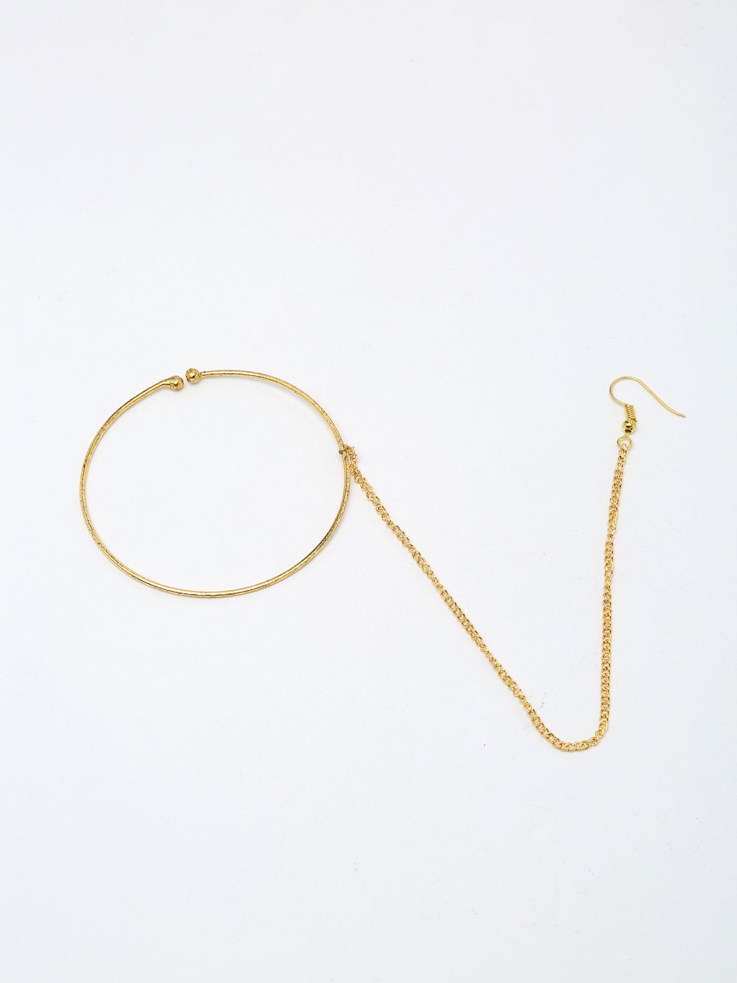 Golden Plated Nose Ring - Ruby Raang | Grab2Buy