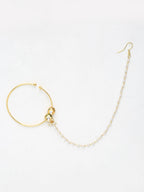 Double Kundan Nose Ring - Ruby Raang | Grab2Buy
