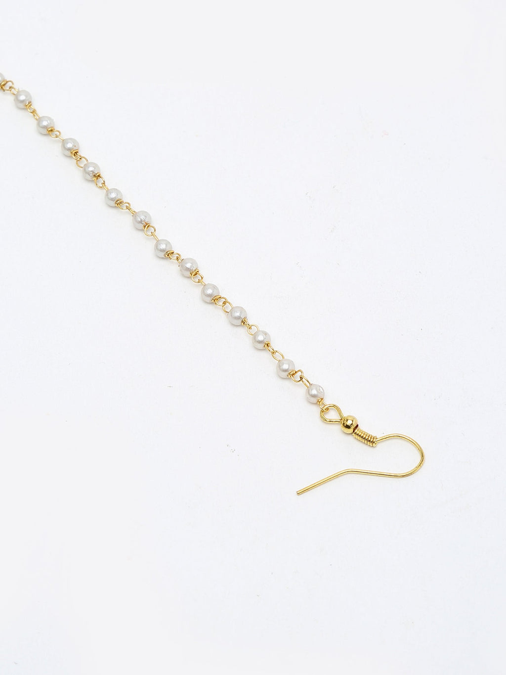 Double Kundan Nose Ring - Ruby Raang | Grab2Buy