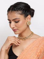 Kundan Choker With Studs - Ruby Raang (A380-58) | Grab2Buy