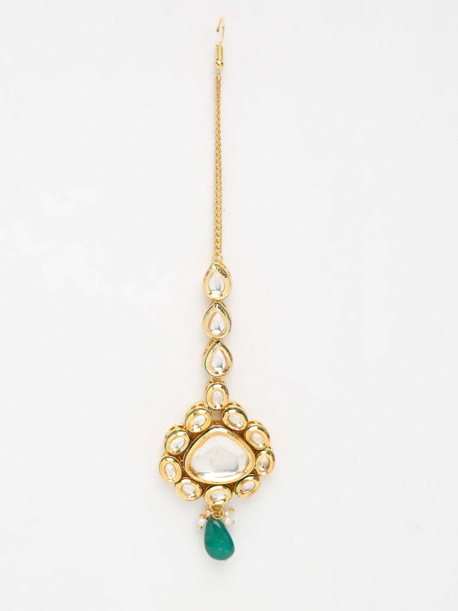 Kundan Maang Tikka - Ruby Raang | Grab2Buy