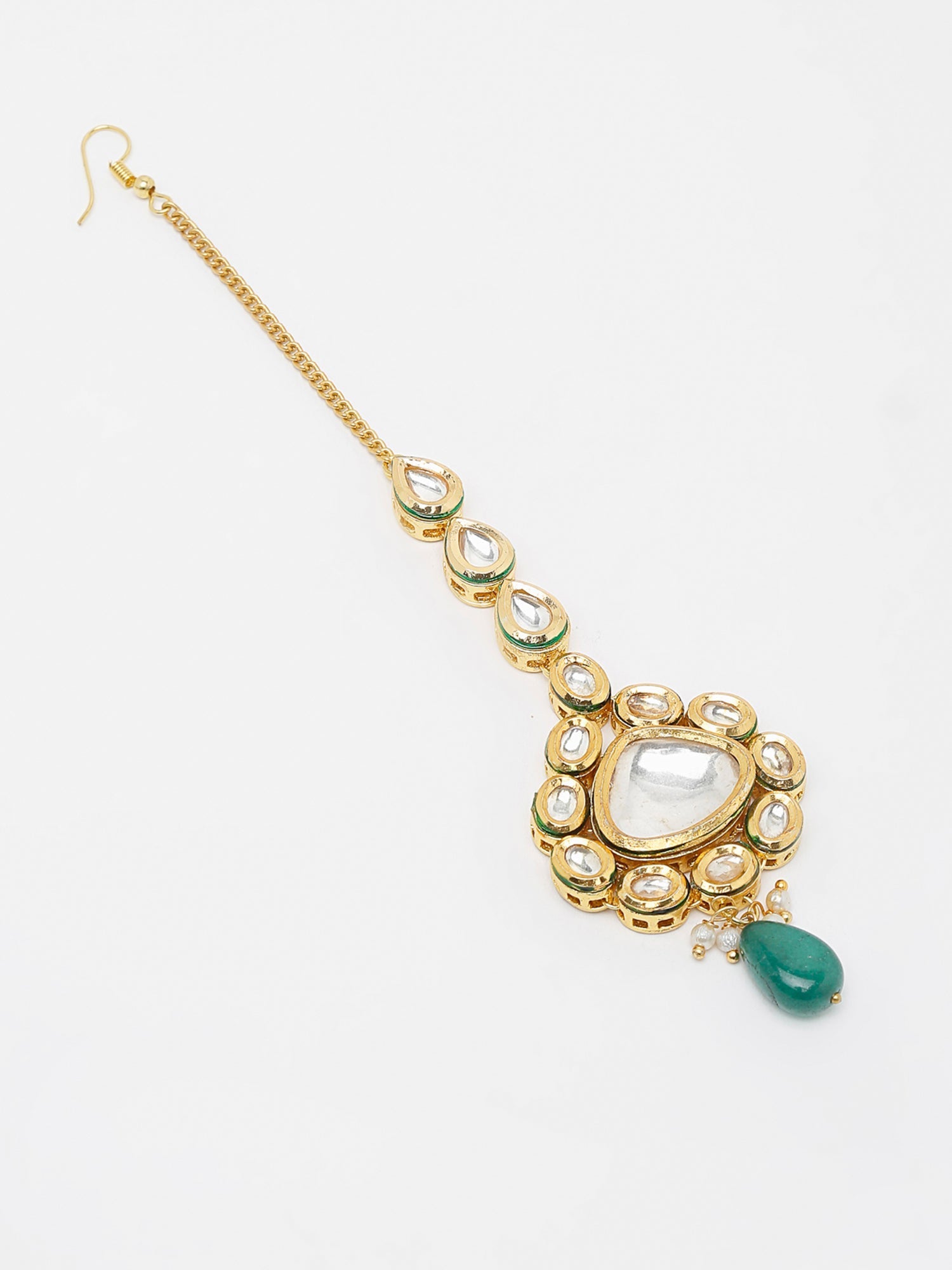 Kundan Maang Tikka - Ruby Raang | Grab2Buy