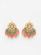 Stone Kundan Earrings - Ruby Raang | Grab2Buy