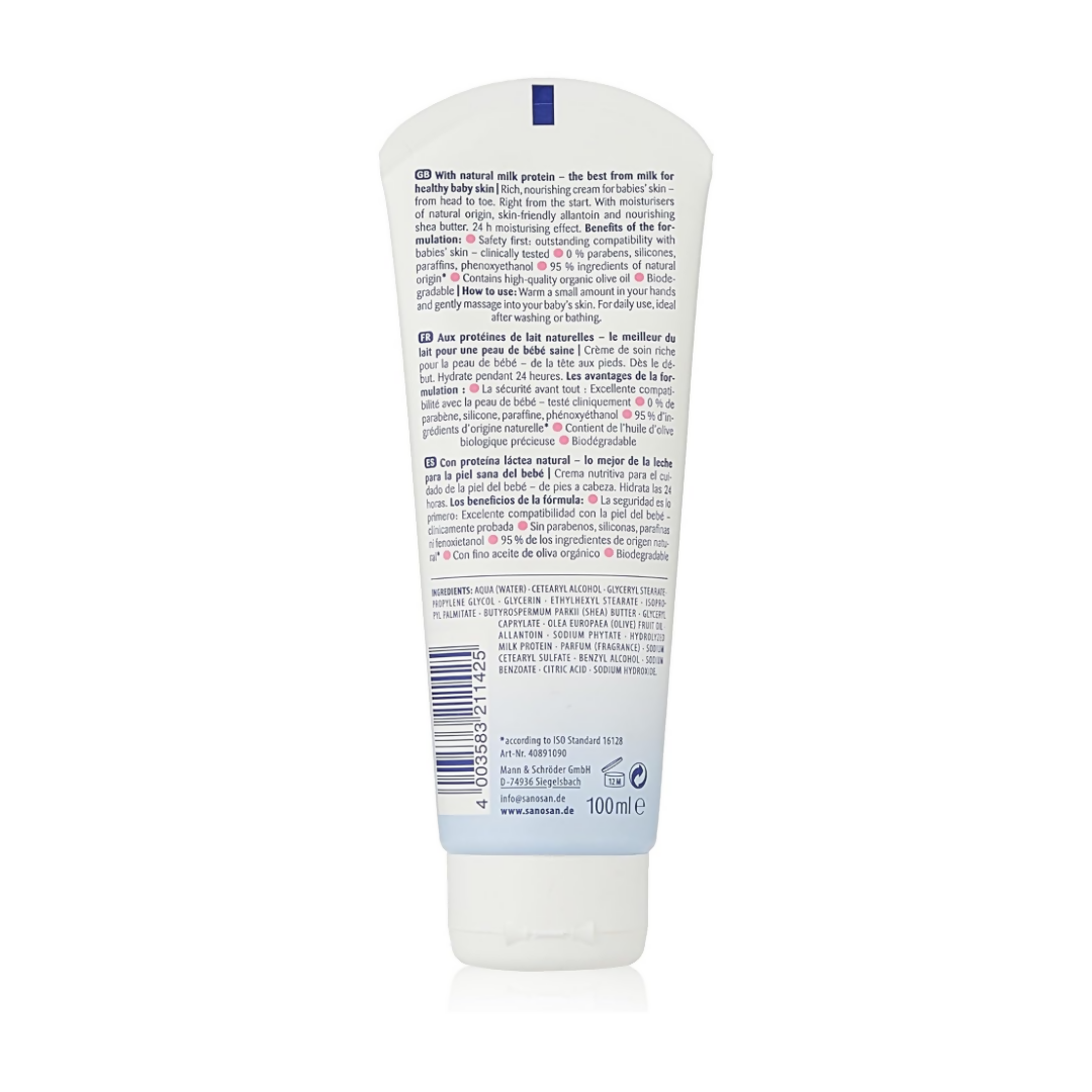 Sanosan Baby Care Cream with Milk Protein | Grab2Buy